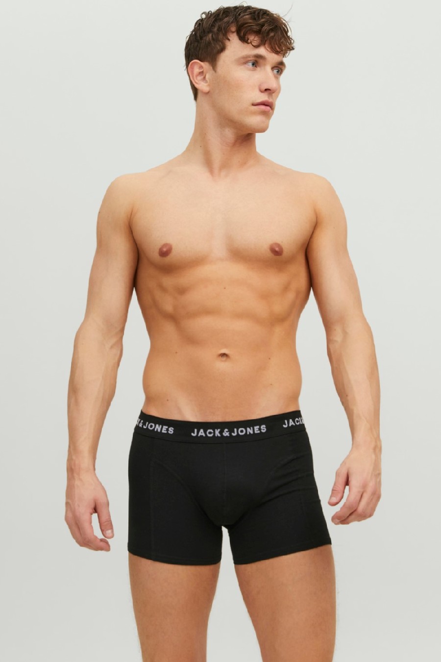 Bokserio šortai JACK & JONES 12142342-Black-Black