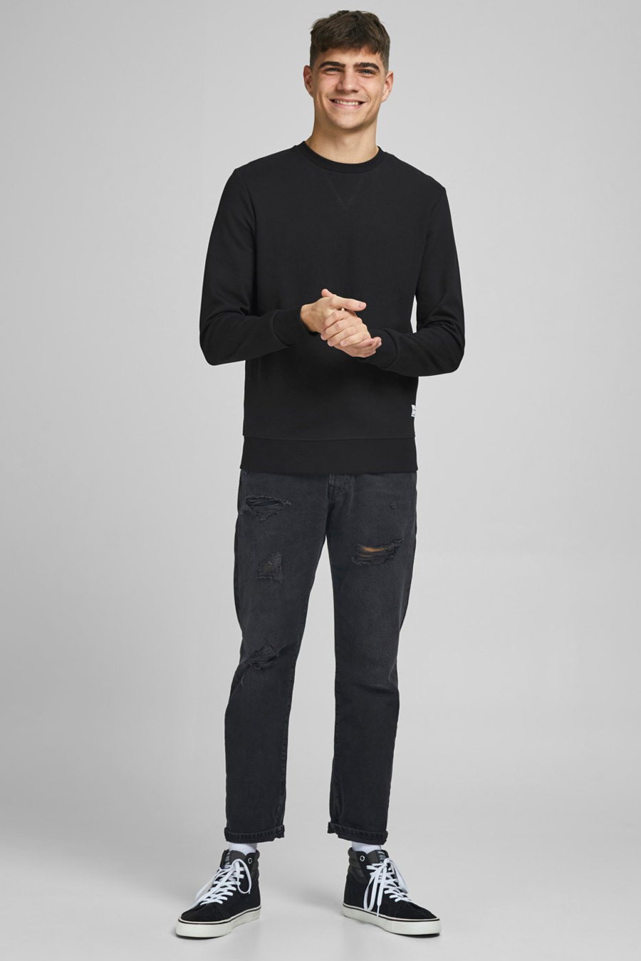 Džemperis JACK & JONES 12181903-Black