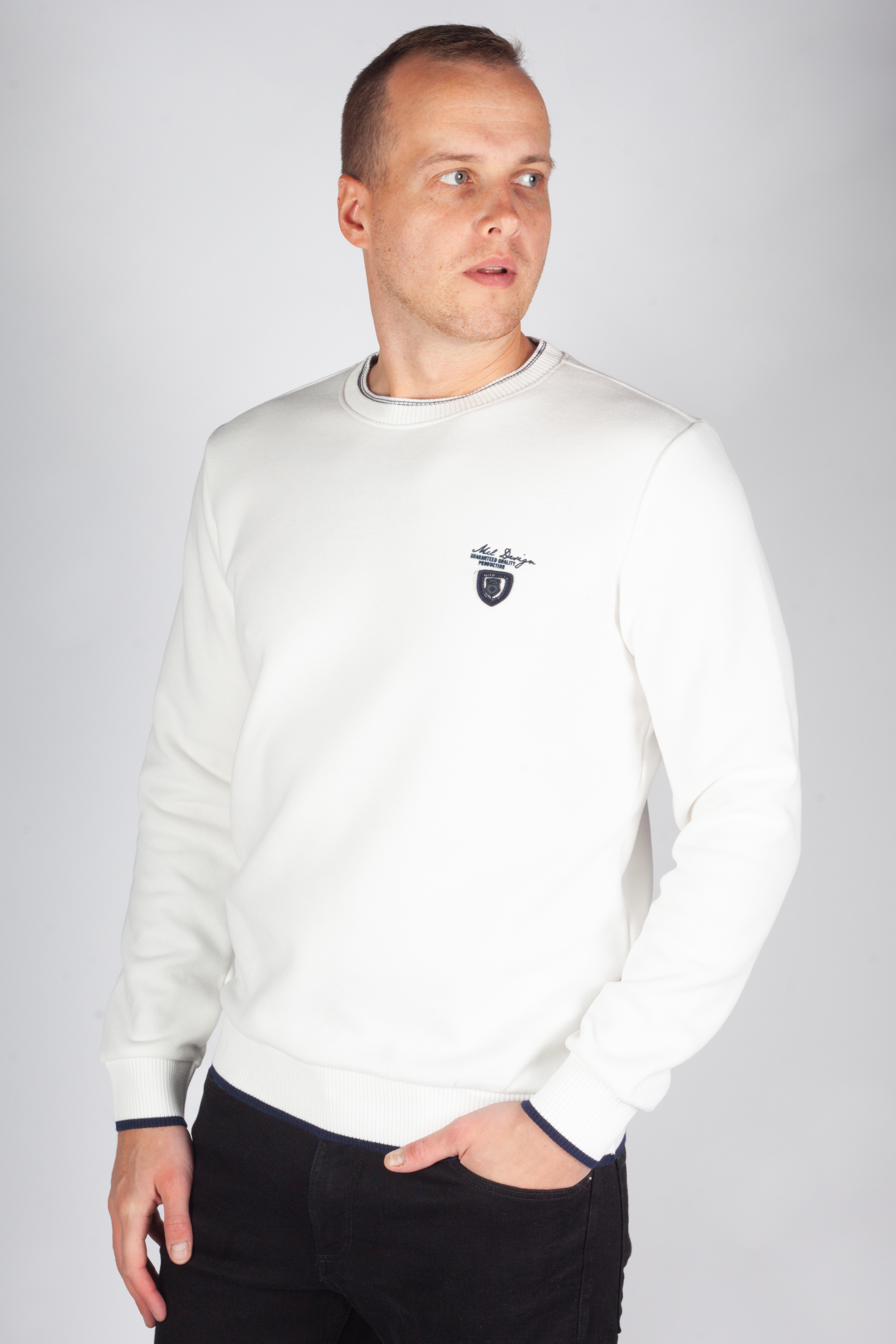 Megztinis MCL 27643-K-BEYAZ