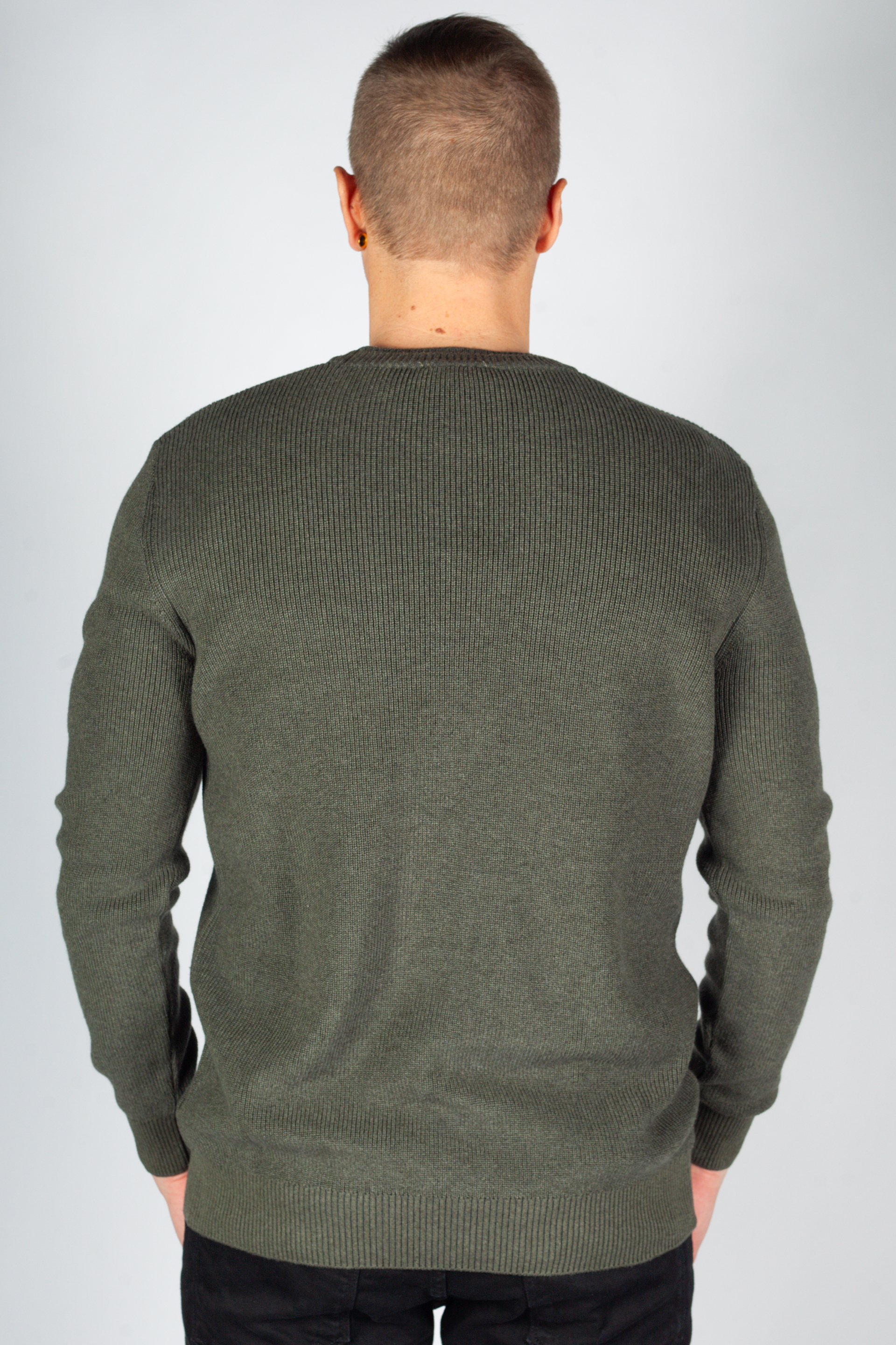 Megztinis MCL 33813-HAKI-MELANJ