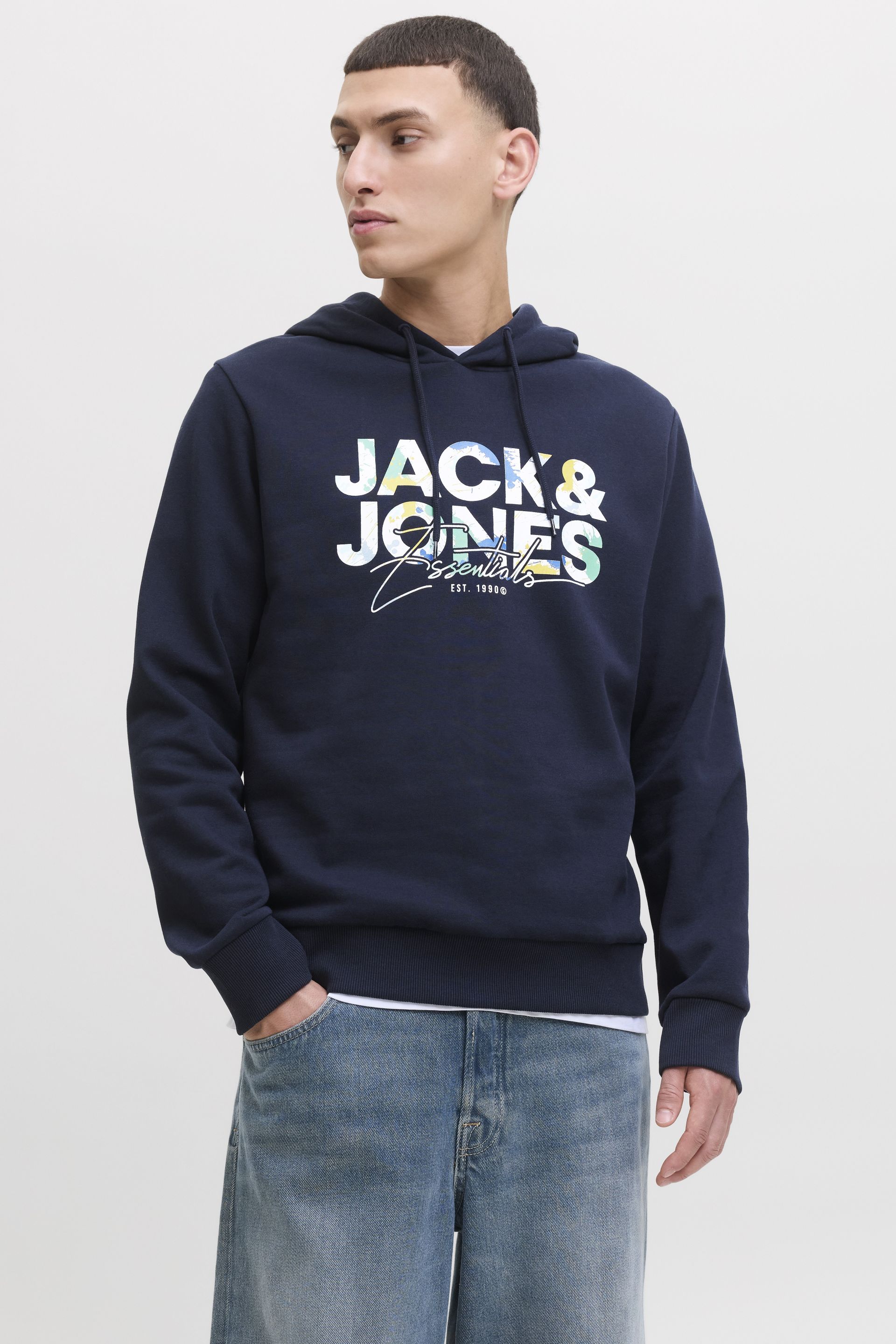 Džemperis JACK & JONES 12279119-Sky-Captain