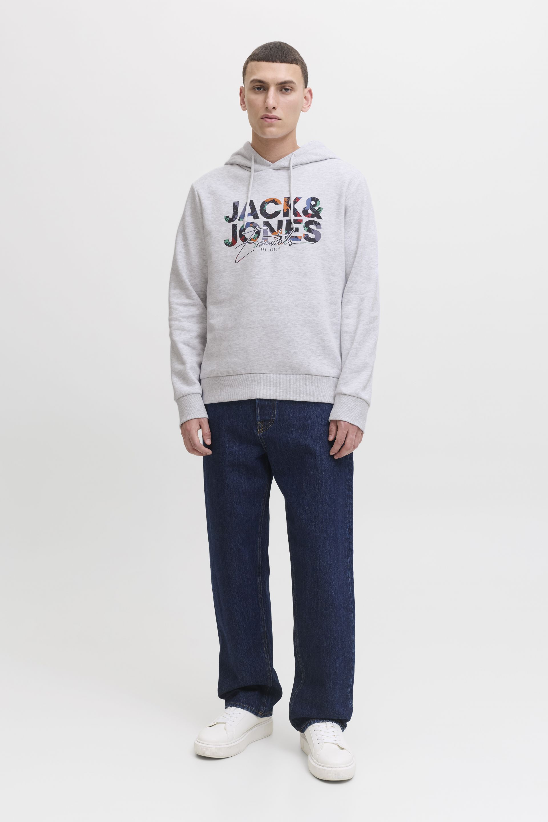 Džemperis JACK & JONES 12279119-White-Melange