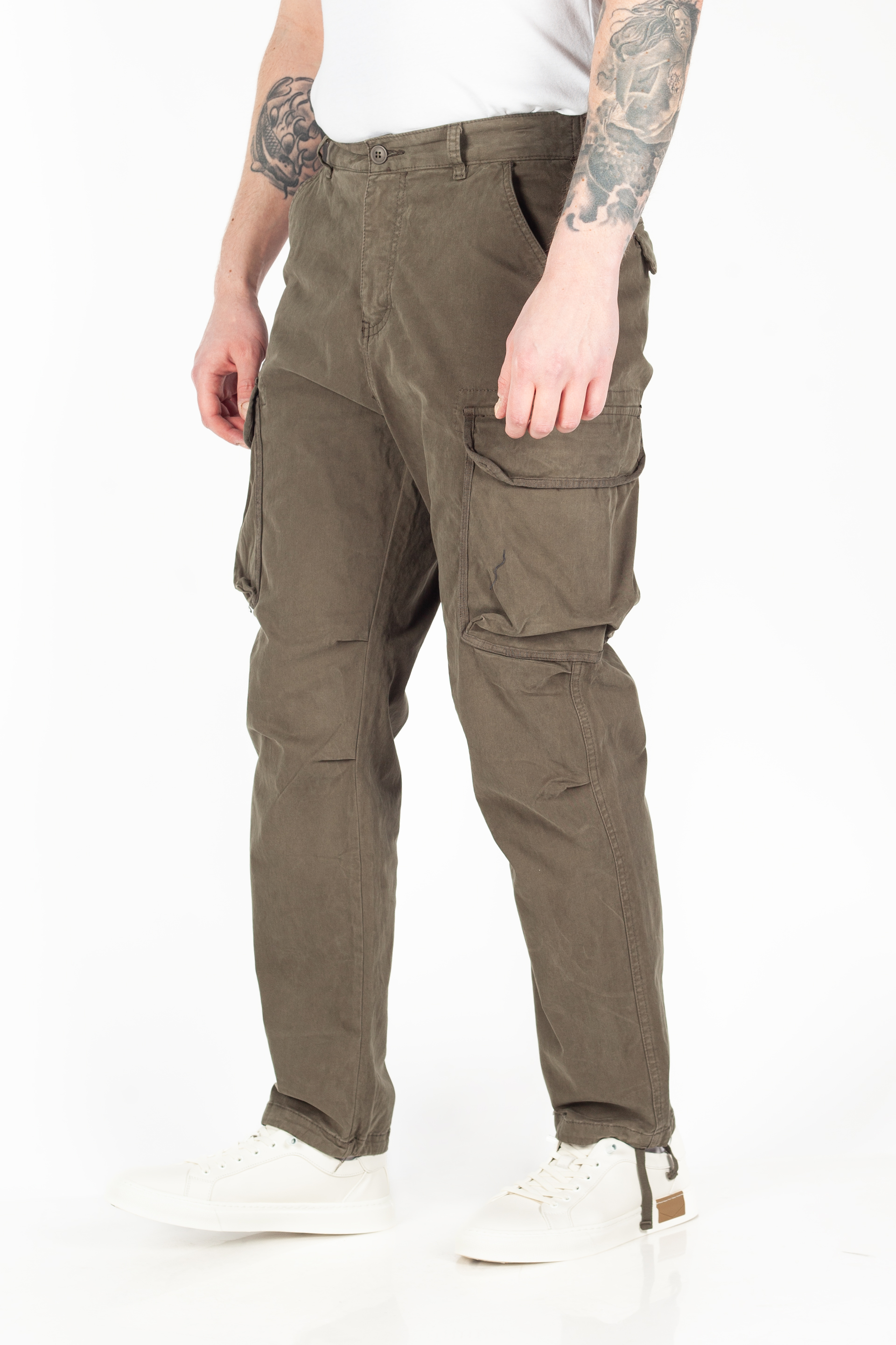 Cargo kelnės KENZARRO C001-GREEN