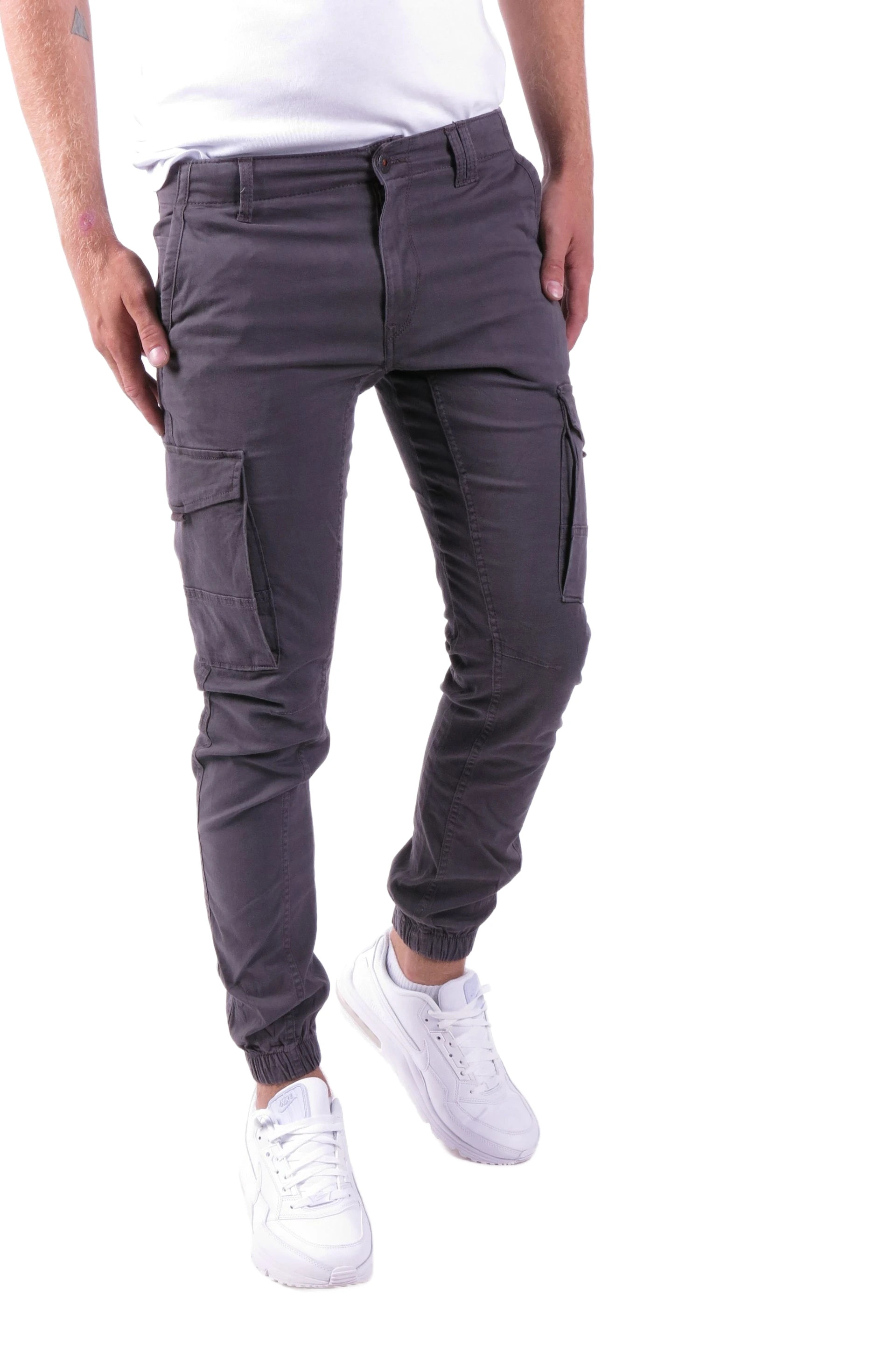 Cargo kelnės JACK & JONES 12140326-Asphalt