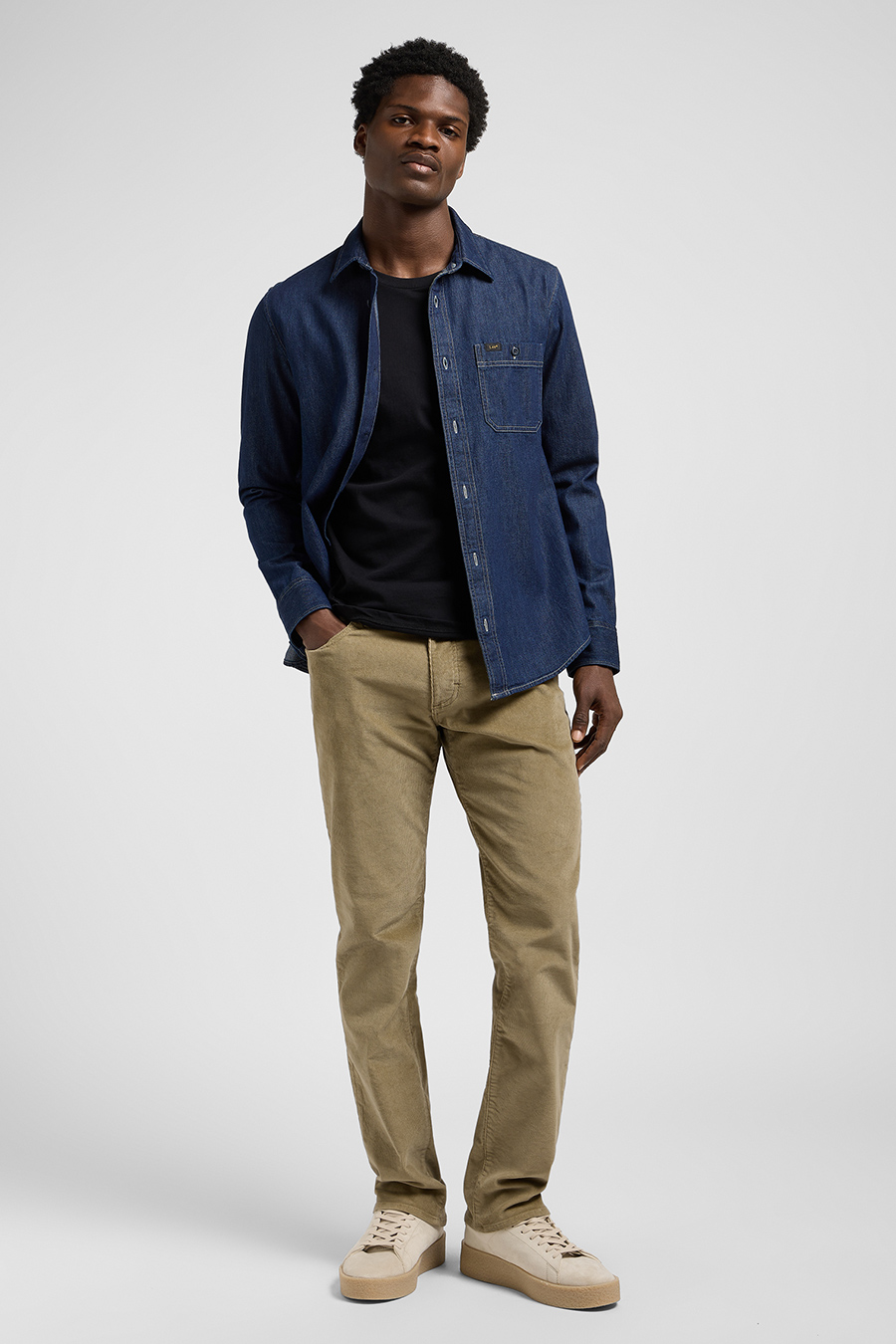 Džinsiniai marškiniai LEE 112370457