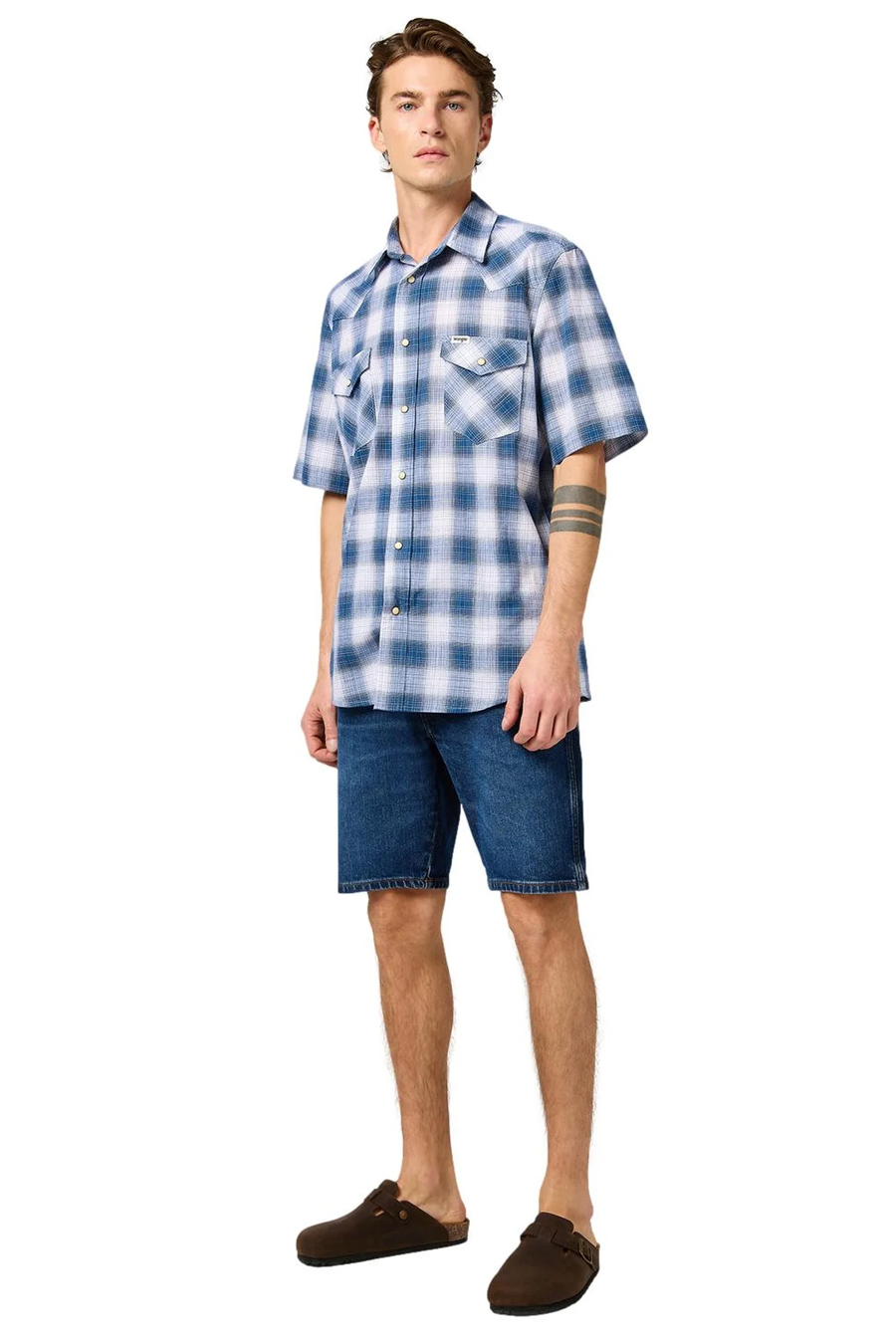 Džinsiniai šortai WRANGLER 112362506