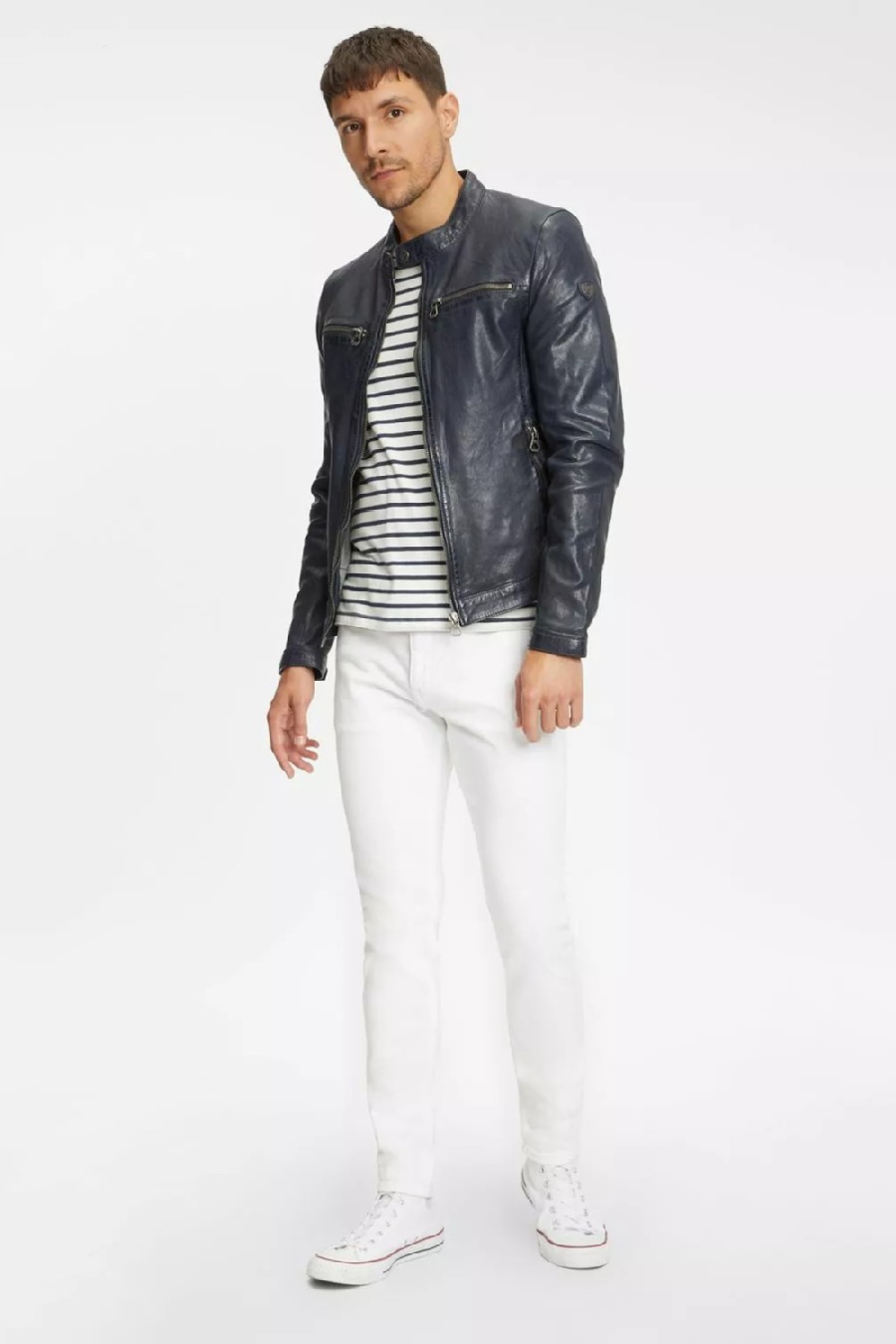 Odinė striukė GIPSY GMBalton-SF-LASOV-navy