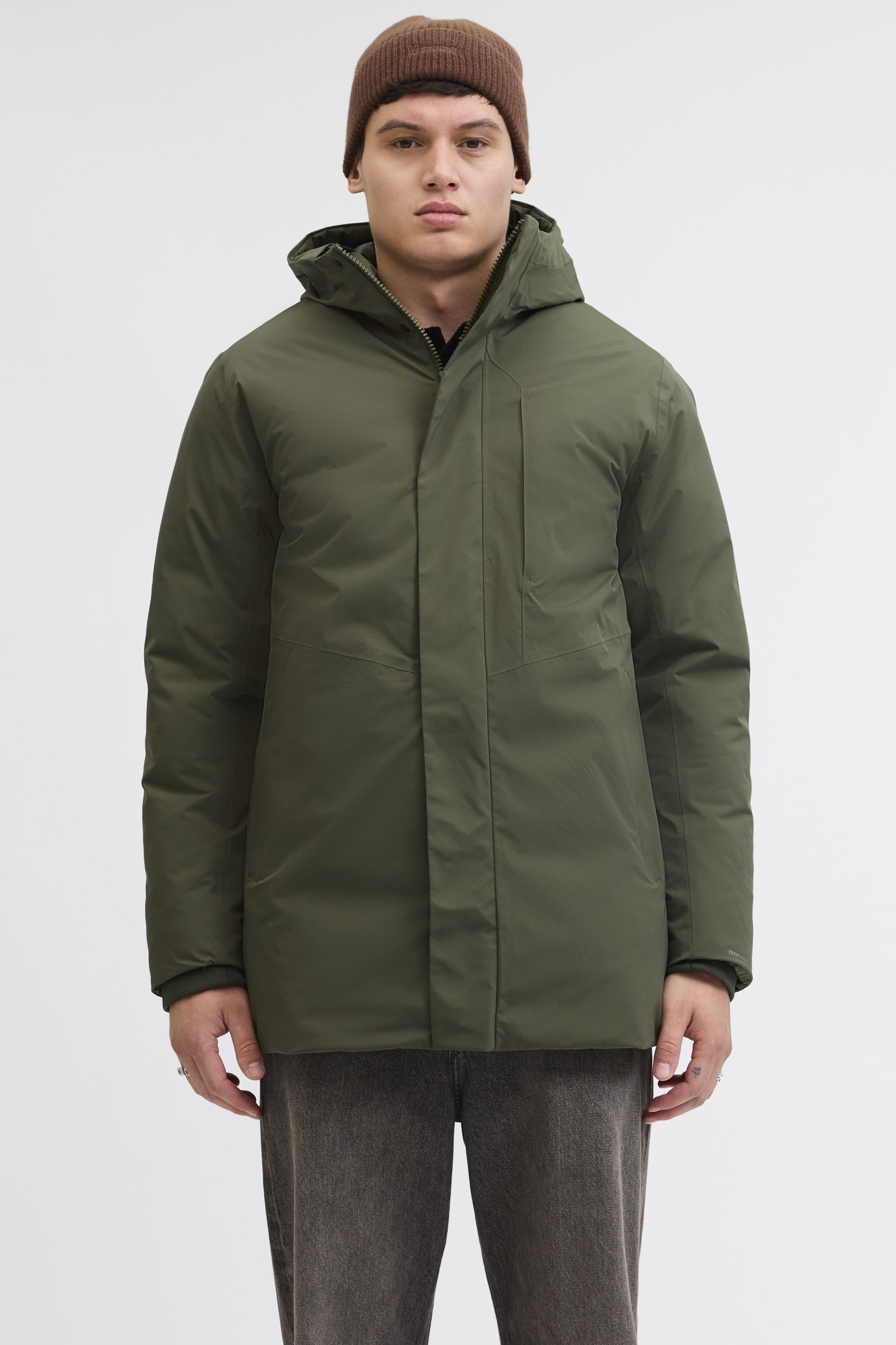Žieminė striukė JACK & JONES 12278782-Grape-Leaf