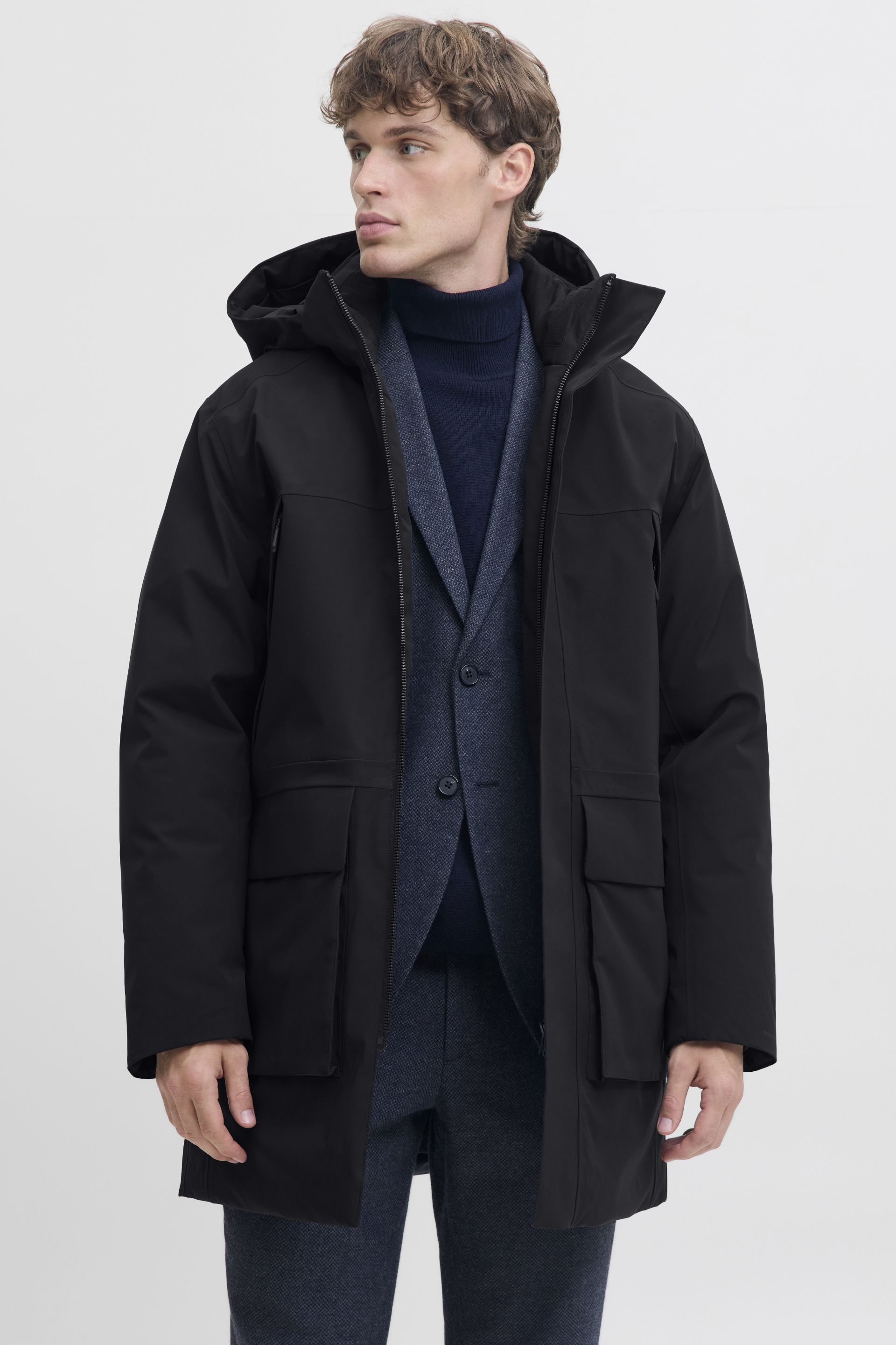 Žieminė striukė JACK & JONES 12280904-Black