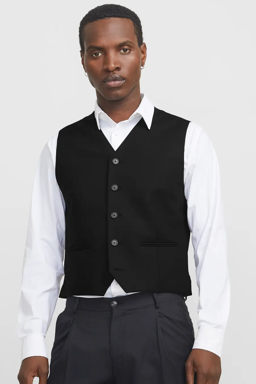 Kostiumo liemenė JACK & JONES 12273875-Black