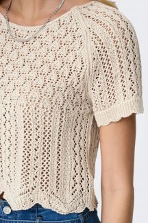 Megztinis ONLY 15348591-Feather-Gray