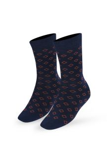 Kojinės X JEANS 18S98-3-2P-DZINS-ORANGE