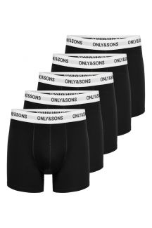 Bokserio šortai ONLY & SONS 22030385-Black-WWBL