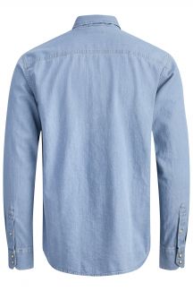 Džinsiniai marškiniai JACK & JONES 12138115-Light-Blue