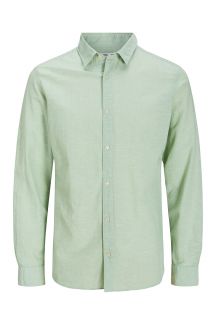 Lininiai marškiniai JACK & JONES 12269089-Iceberg-Green