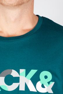 Marškinėliai JACK & JONES 12287689-Deep-Teal