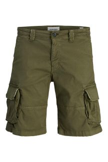 Įvairūs šortai JACK & JONES 12274211-Olive-Night