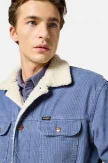Džinsinė striukė su pamušalu WRANGLER 112357214
