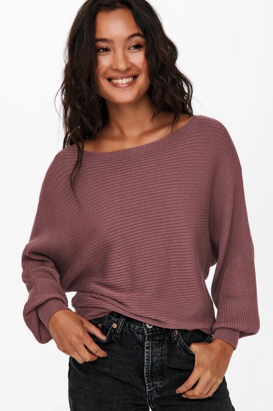 Megztinis ONLY 15226298-Rose-Brown