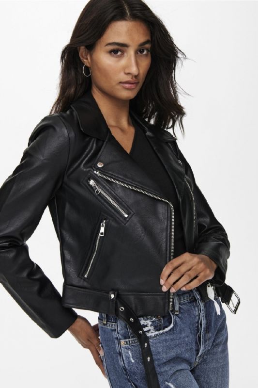 Odinė striukė ONLY 15232135-Black