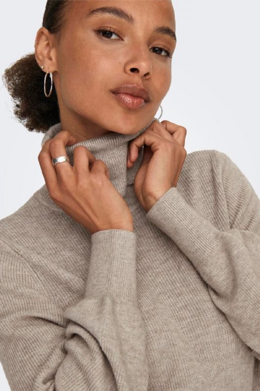 Megzta suknelė ONLY 15309197-Mocha-Meringu