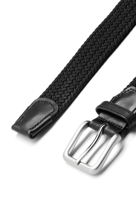 Audinio diržas JACK & JONES 12118114-BLACK