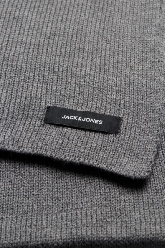 Šalikas JACK & JONES 12098582-Grey-Melange