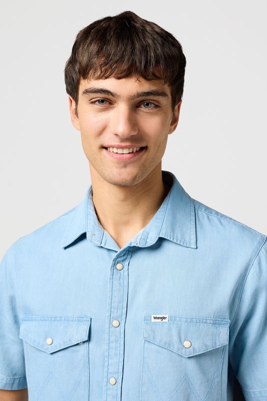 Džinsiniai marškiniai WRANGLER 112362749