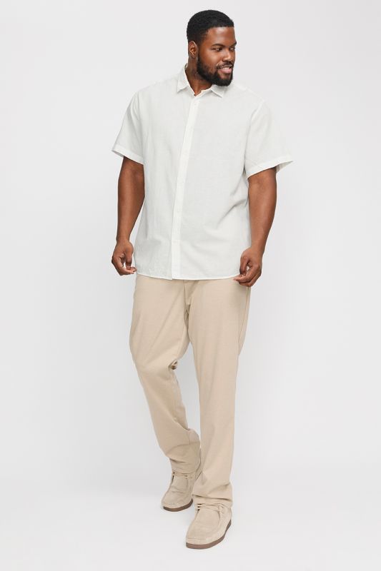 Lininiai marškiniai JACK & JONES 12269090-White