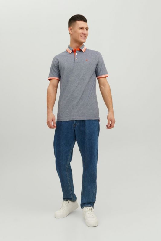 Polo marškinėliai JACK & JONES 12136668-Navy-Blazer