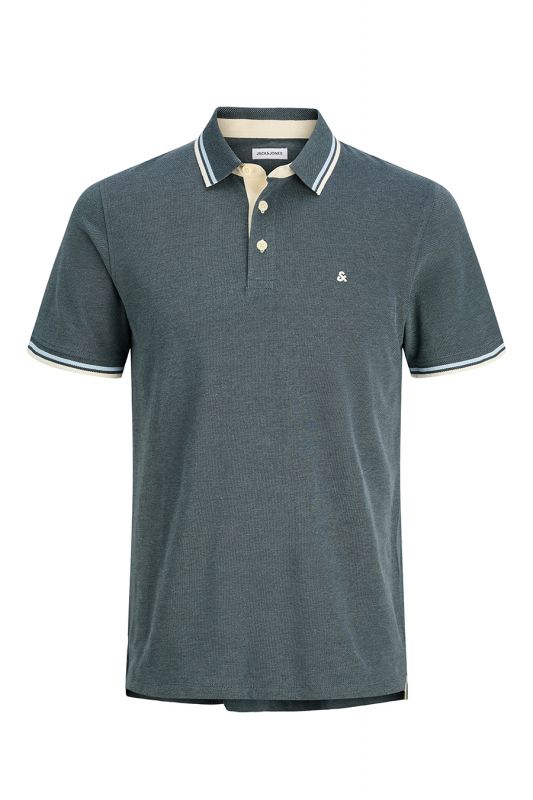 Polo marškinėliai JACK & JONES 12136668-Stormy-Weathe