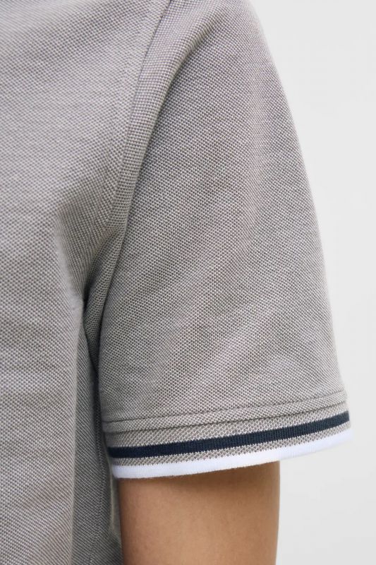 Polo marškinėliai JACK & JONES 12136668-Ultimate-Grey