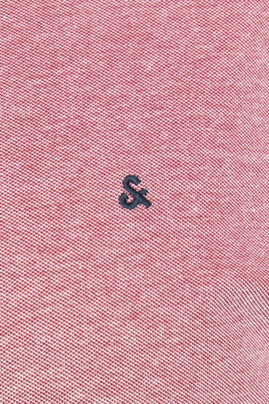 Polo marškinėliai JACK & JONES 12143859-Rio-Red-PS