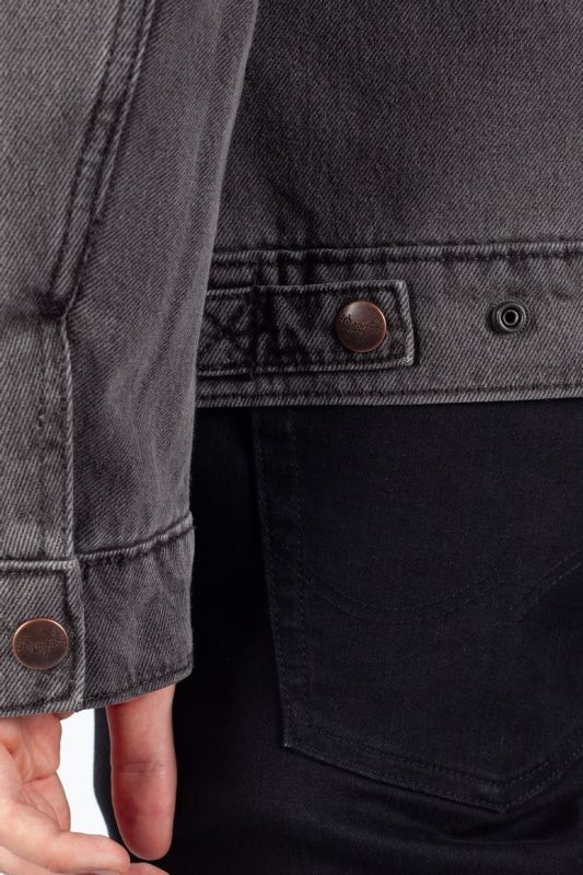 Džinsinė striukė su pamušalu WRANGLER 112355043