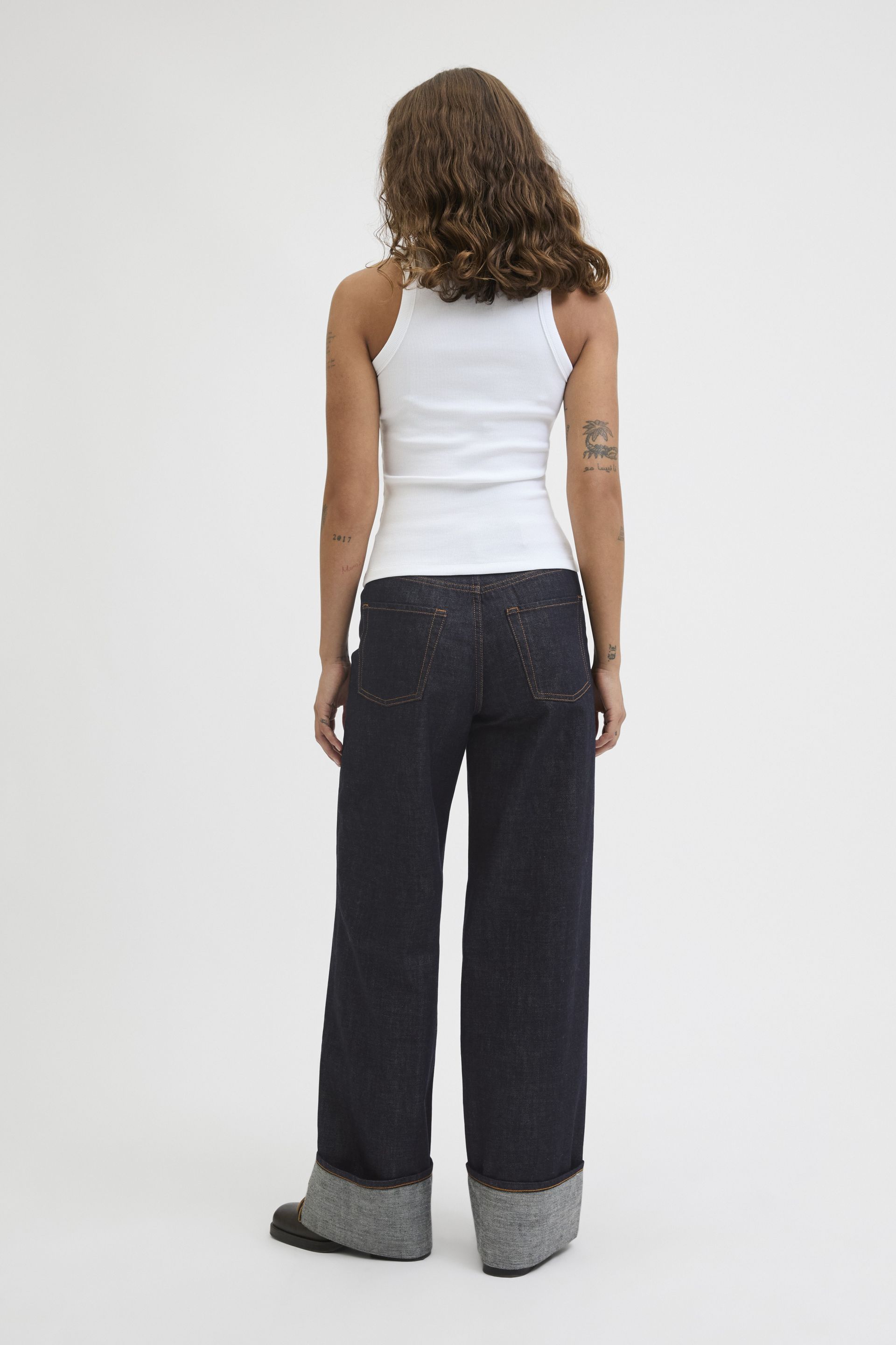 Džinsu bikses JJXX 12282916-Dark-Blue