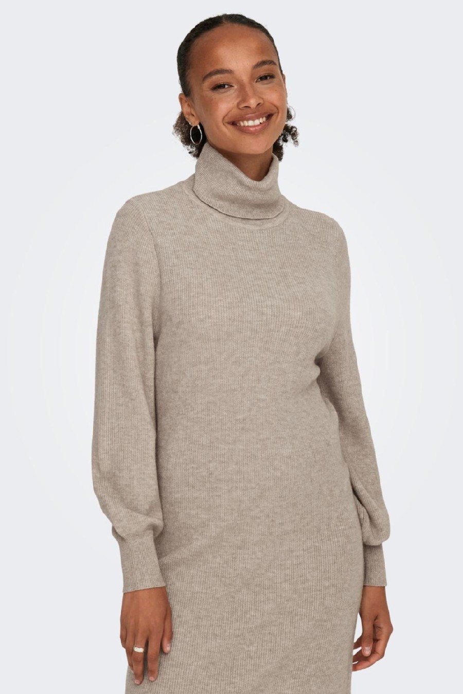 Adīta kleita ONLY 15309197-Mocha-Meringu