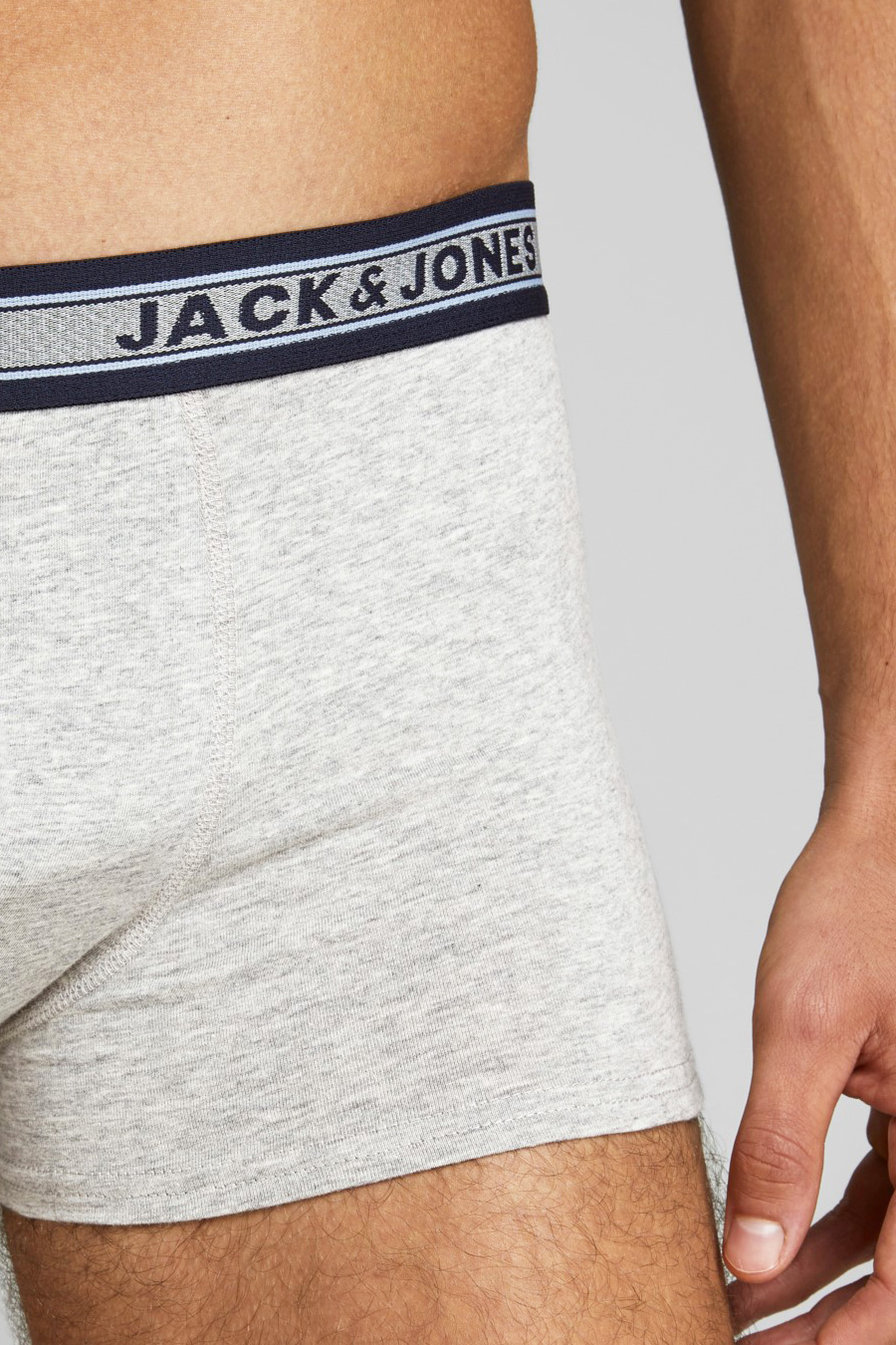 Bokseršorti JACK & JONES 12165348-DG-MELANGE