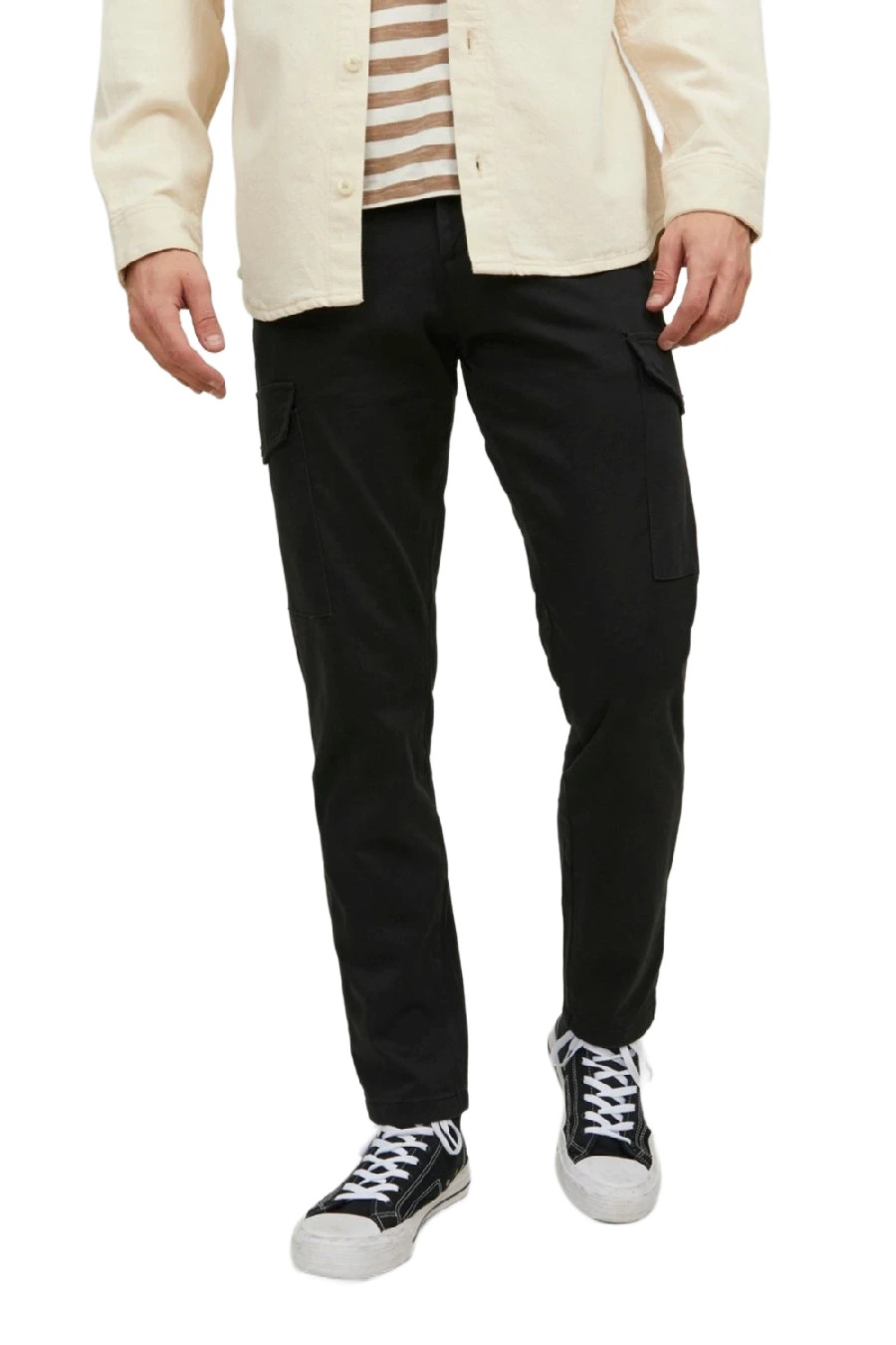 Kargo bikses JACK & JONES 12224001-Black