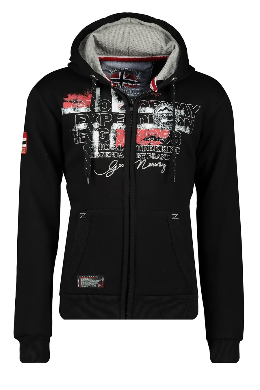 Sporta jaka GEOGRAPHICAL NORWAY GUTTA-BLACK