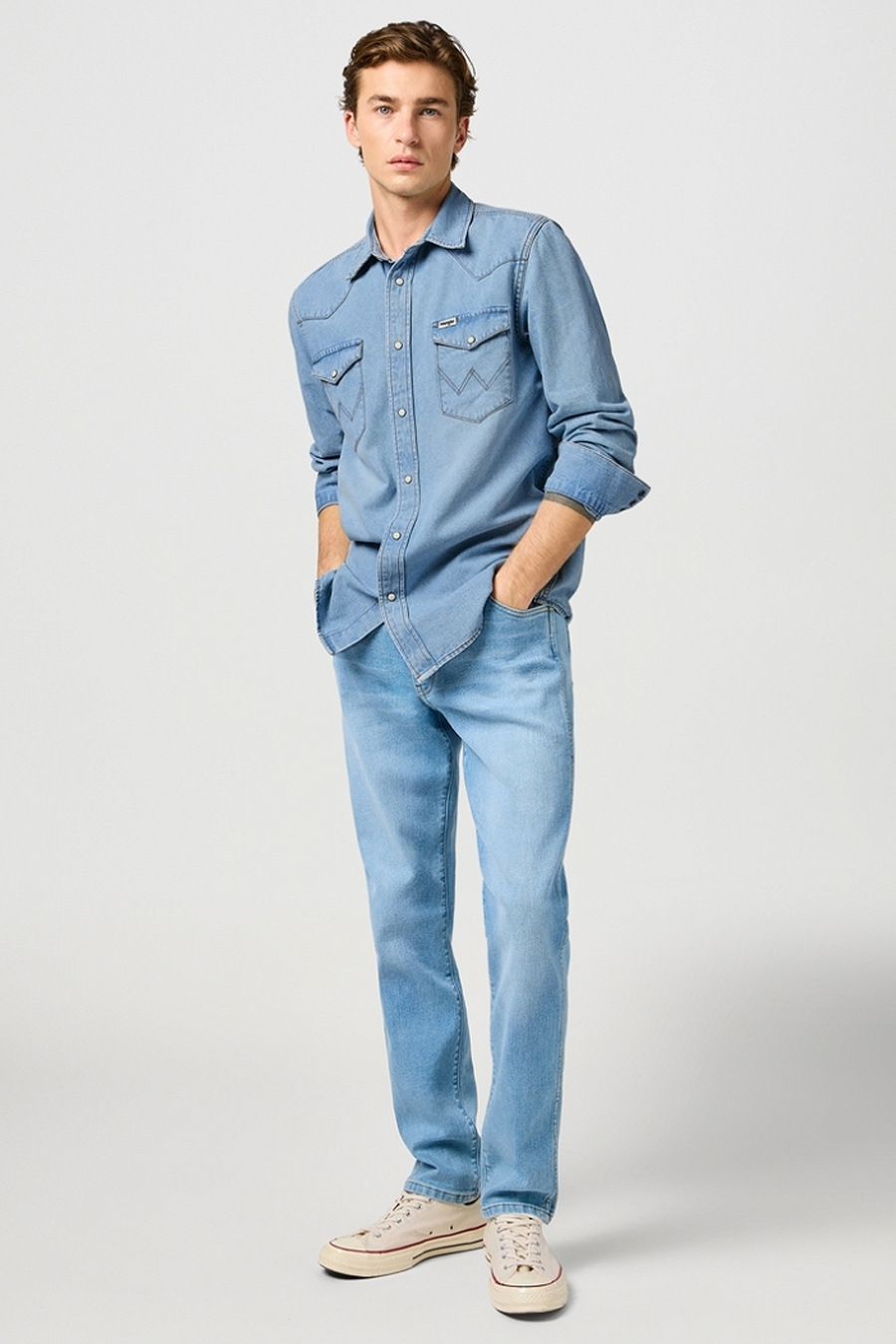 Džinsa krekls WRANGLER 112362376