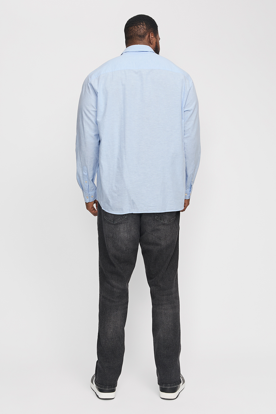 Lina krekls JACK & JONES 12269089-Chambray-Blue