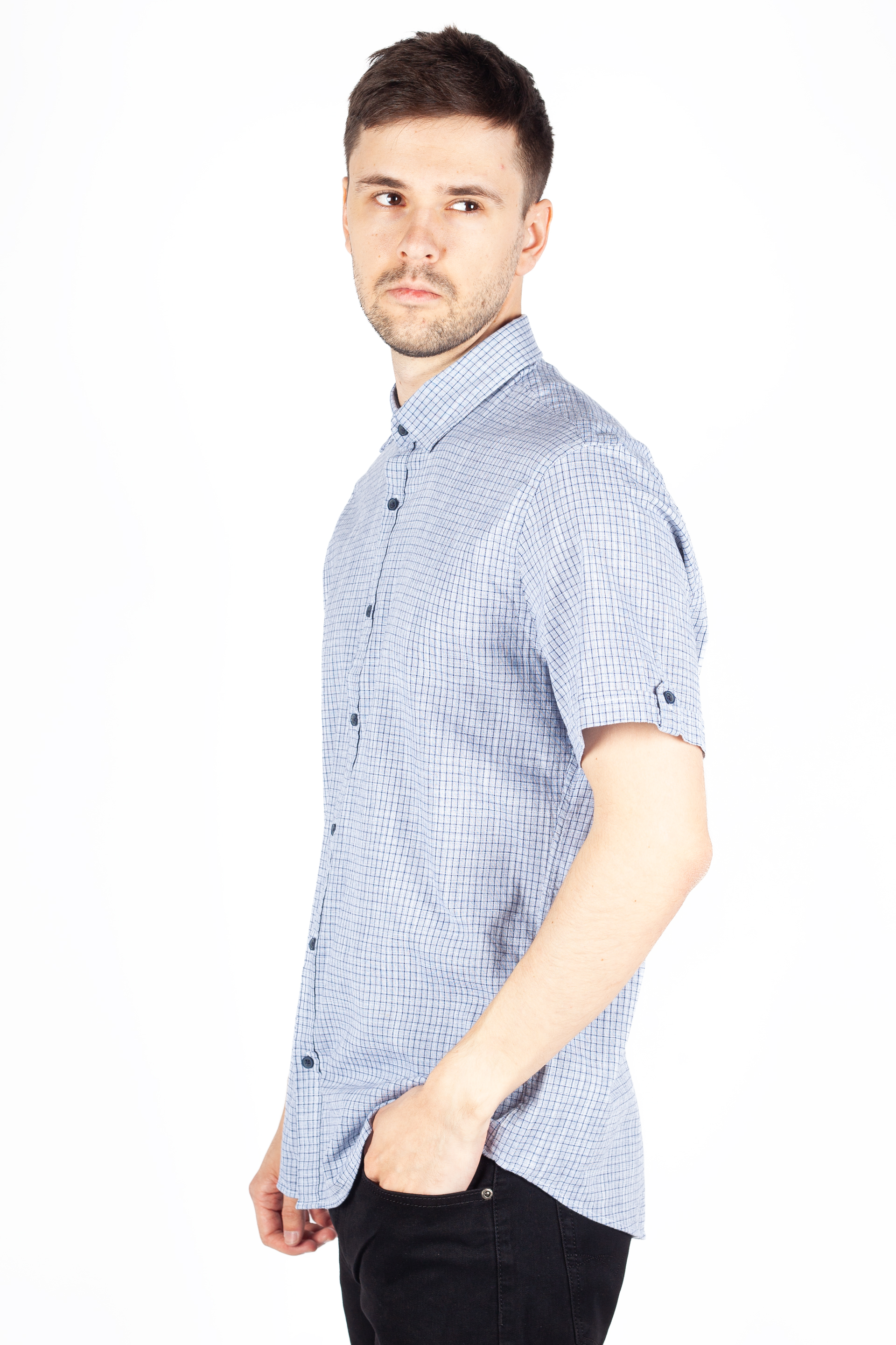 Krekls MCL 32751-LACIVERT