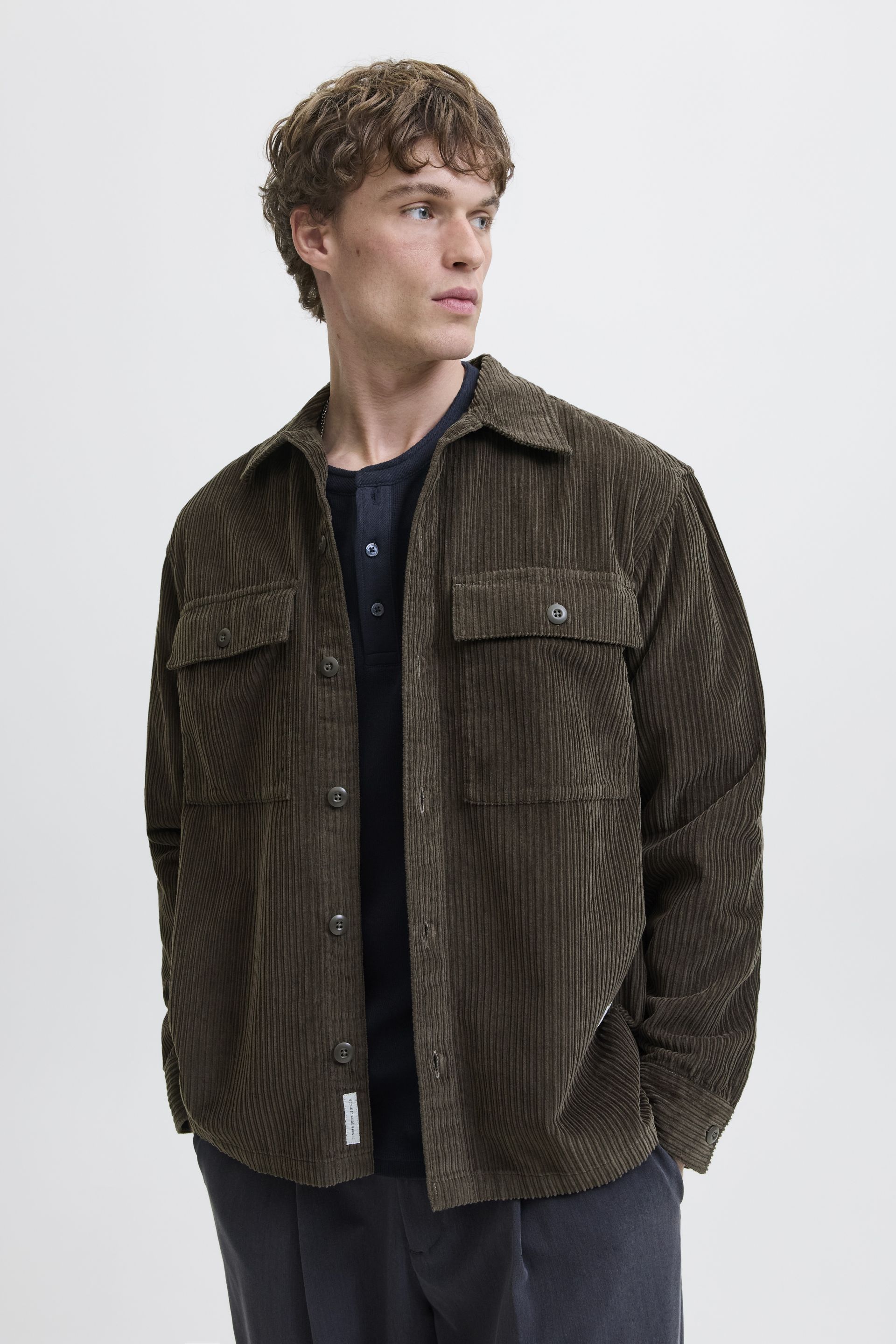 Virskrekls JACK & JONES 12282350-Black-Olive