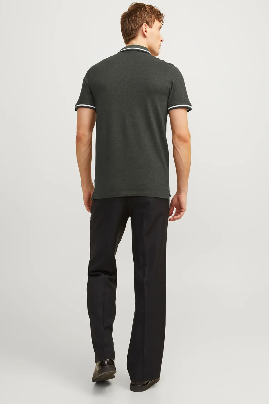 Polo krekls JACK & JONES 12136668-Forest-Night