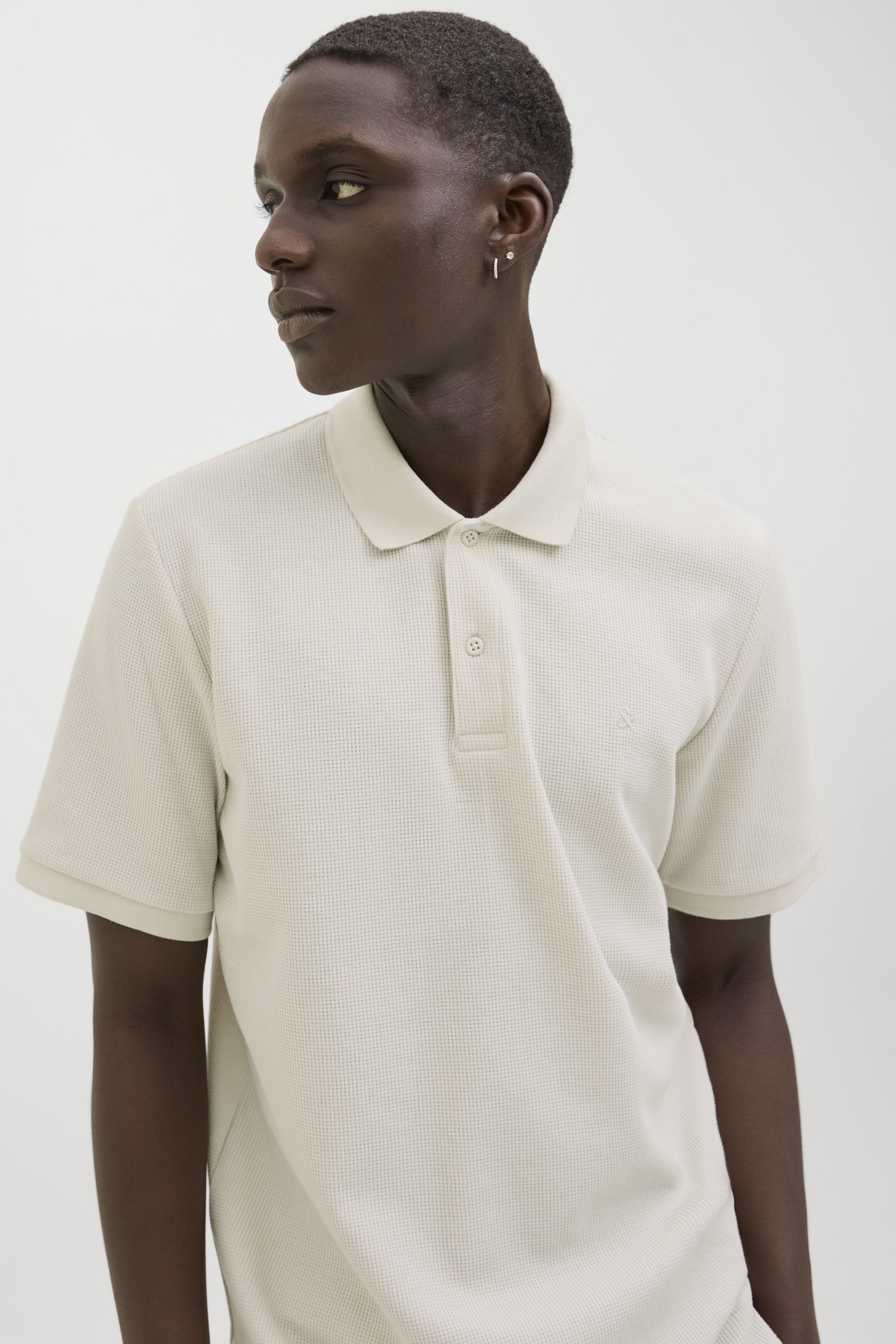 Polo krekls JACK & JONES 12268130-Moonbeam
