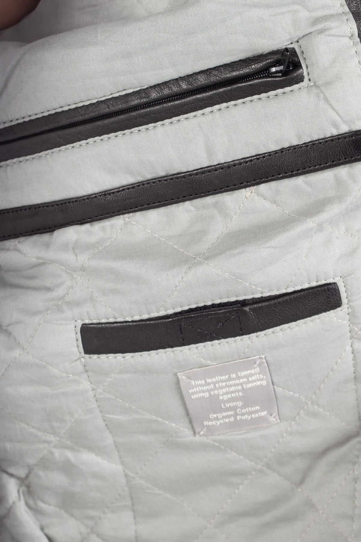 Ādas jaka ar oderi GIPSY 1201-0624-brown