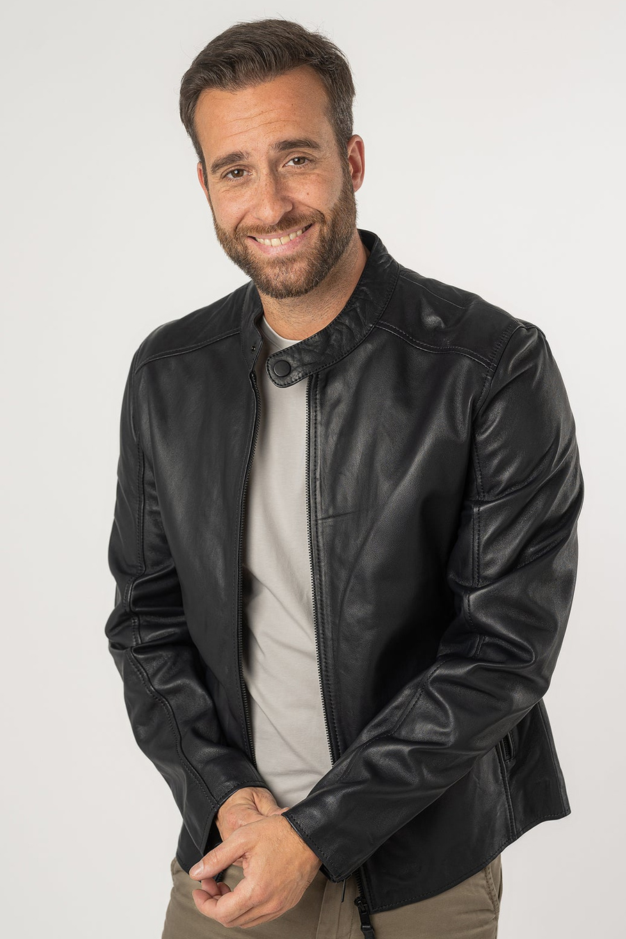 Ādas jaka MAURITIUS 3201-0021-dark-navy