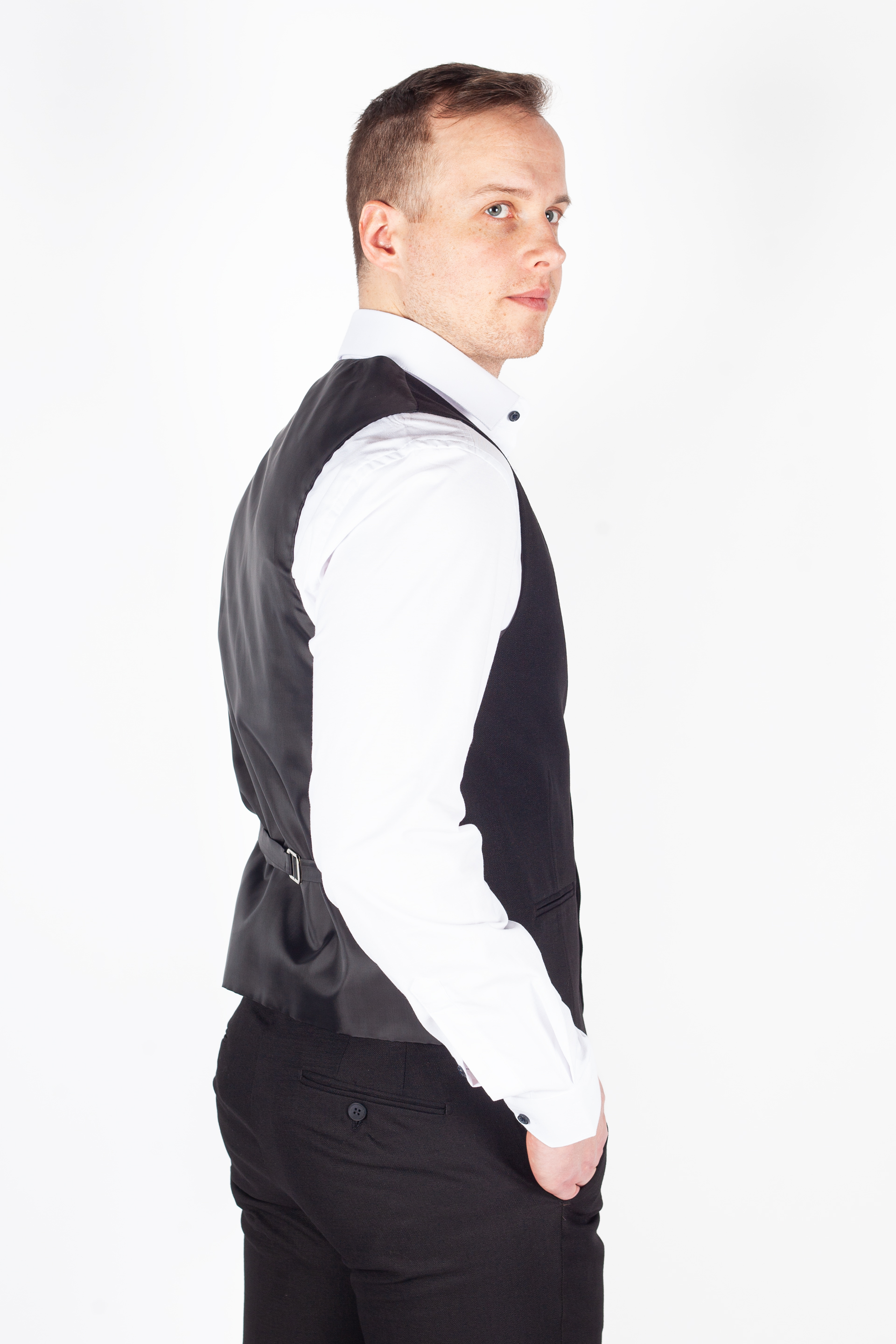 Uzvalka veste FRAPPOLI 6211-VENUS-SIYAH-VEST