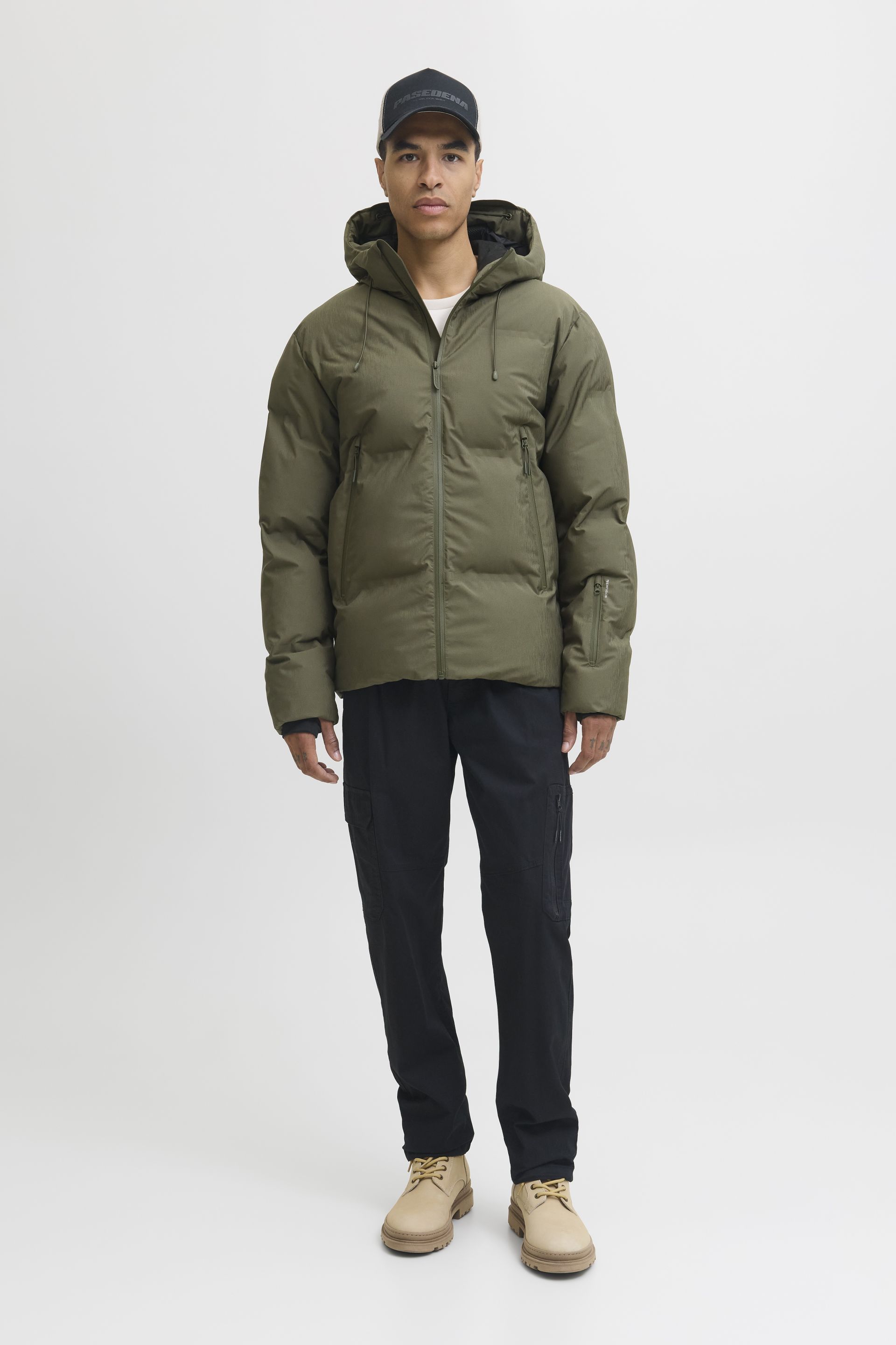 Ziemas jaka JACK & JONES 12283162-Grape-Leaf