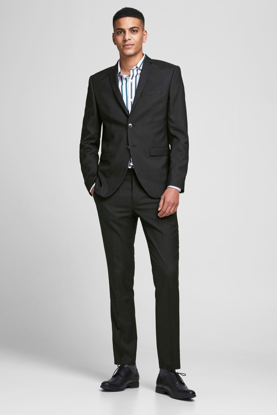 Žakete JACK & JONES 12141107-Black